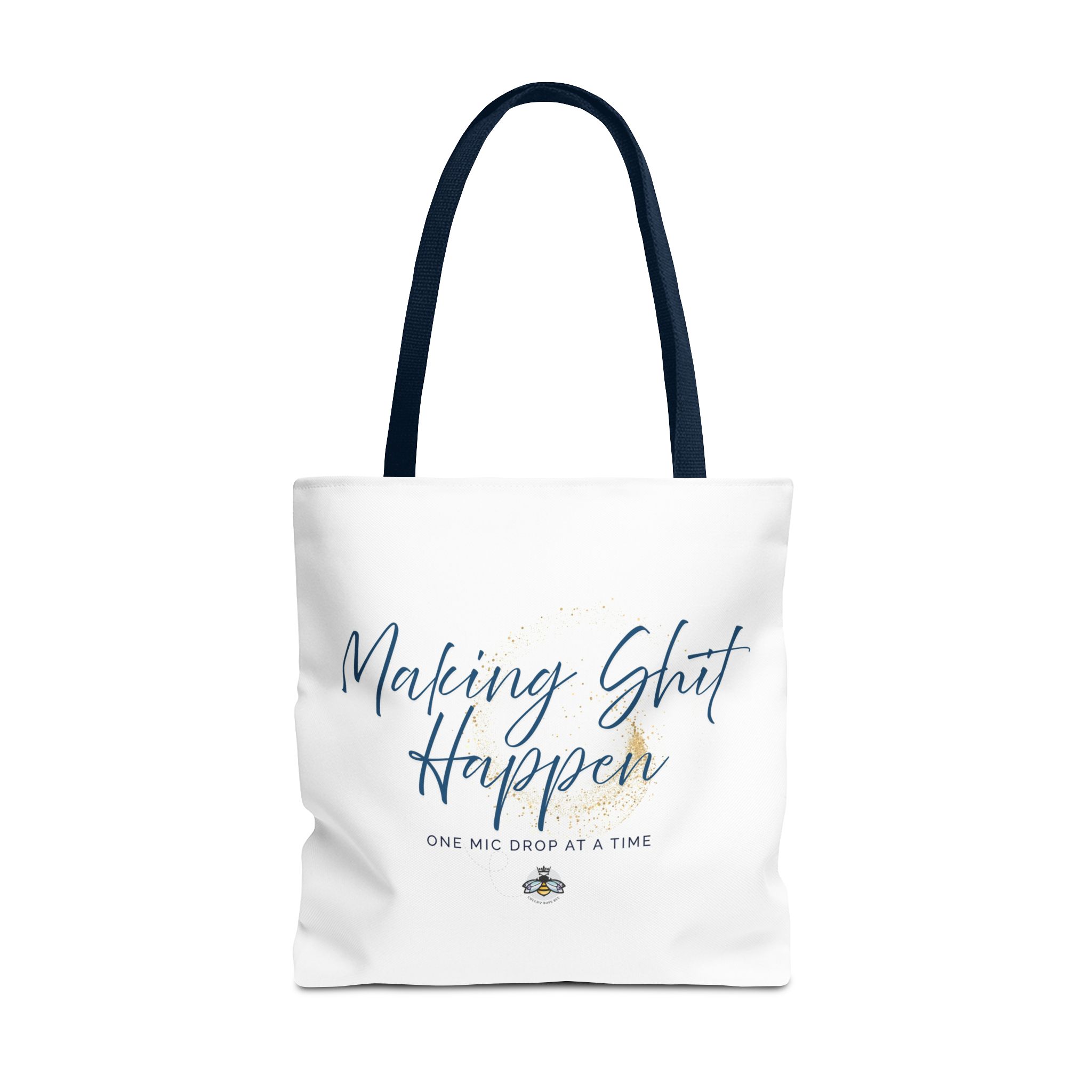 Making Shit Happen Canvas Tote Bag, white, multi color choices - Image 15