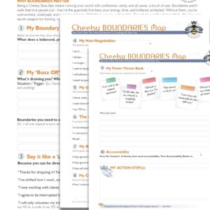 Cheeky Boss Bee Boundaries Map 1