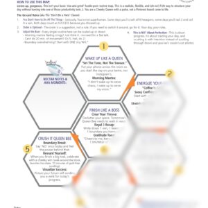 Cheeky Boss Bee Daily Routine Map
