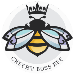 Untitled design (2) Cheeky Boss Bee Favicon