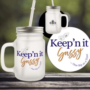 Keep'n It Sassy 12oz. Frosted Mug