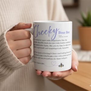 11 oz. Cheeky Boss Bee Definition Mug – assorted colours